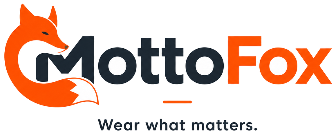 MottoFox — Wear what matters.